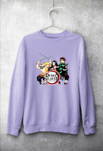 Load image into Gallery viewer, Demon Slayer Unisex Sweatshirt for Men/Women-Lavender-Ektarfa.online
