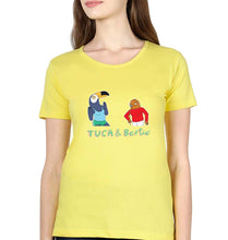 Load image into Gallery viewer, Tuca &amp; Bertie T-Shirt for Women-Yellow-Ektarfa.online
