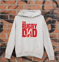 Load image into Gallery viewer, Rugby Dad Unisex Hoodie for Men/Women-Grey-Ektarfa.online
