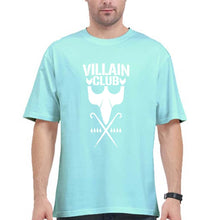 Load image into Gallery viewer, Villain Club Oversized T-Shirt for Men-Mint-Ektarfa.online
