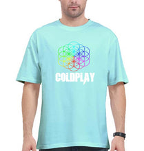 Load image into Gallery viewer, Coldplay Oversized T-Shirt for Men-Mint-Ektarfa.online
