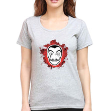 Load image into Gallery viewer, Salvador Dalí T-Shirt for Women-Grey Melange-Ektarfa.online
