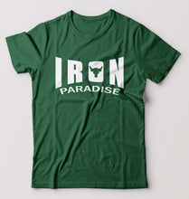 Load image into Gallery viewer, Iron Paradise T-Shirt for Men-Bottle Green-Ektarfa.online
