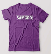 Load image into Gallery viewer, Sons Of Anarchy Samcro T-Shirt for Men-Purple-Ektarfa.online
