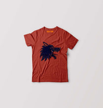 Load image into Gallery viewer, Wolf Kids T-Shirt for Boy/Girl-Brick Red-Ektarfa.online
