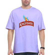 Load image into Gallery viewer, Kingfisher Oversized T-Shirt for Men-Lavender-Ektarfa.online

