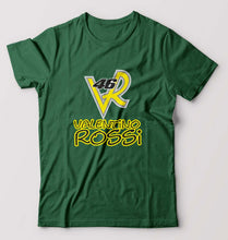 Load image into Gallery viewer, Valentino Rossi(VR 46) T-Shirt for Men-Bottle Green-Ektarfa.online
