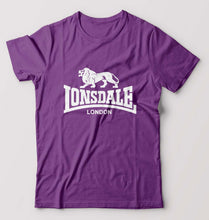 Load image into Gallery viewer, Lonsdale T-Shirt for Men-Purple-Ektarfa.online
