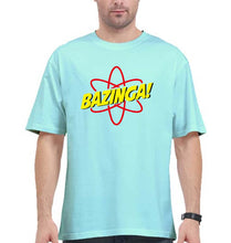 Load image into Gallery viewer, Sheldon Cooper Bazinga Oversized T-Shirt for Men-Mint-Ektarfa.online
