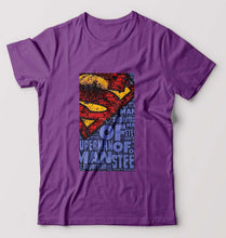 Load image into Gallery viewer, Superman Superhero T-Shirt for Men-Purple-Ektarfa.online
