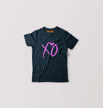 Load image into Gallery viewer, The Weeknd XO Kids T-Shirt for Boy/Girl-Petrol Blue-Ektarfa.online
