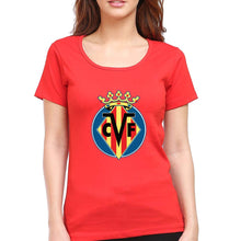 Load image into Gallery viewer, Villarreal T-Shirt for Women-Red-Ektarfa.online
