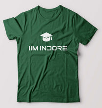 Load image into Gallery viewer, IIM I Indore T-Shirt for Men-Bottle Green-Ektarfa.online
