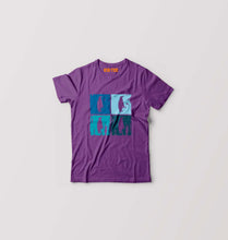 Load image into Gallery viewer, Penguins Kids T-Shirt for Boy/Girl-Purple-Ektarfa.online
