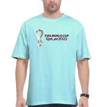 Load image into Gallery viewer, FIFA World Cup Qatar 2022 Oversized T-Shirt for Men-Mint-Ektarfa.online
