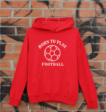 Load image into Gallery viewer, Play Football Unisex Hoodie for Men/Women-Red-Ektarfa.online
