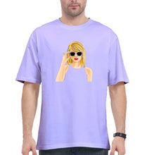 Load image into Gallery viewer, Taylor Swift Oversized T-Shirt for Men-Lavender-Ektarfa.online
