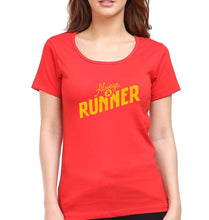 Load image into Gallery viewer, Runner Running T-Shirt for Women-red-Ektarfa.online
