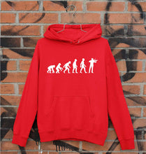 Load image into Gallery viewer, Violin Evolution Unisex Hoodie for Men/Women-Red-Ektarfa.online
