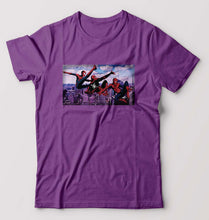 Load image into Gallery viewer, Spiderman Superhero T-Shirt for Men-Purpul-Ektarfa.online
