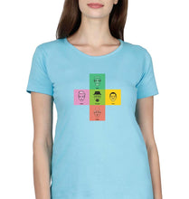 Load image into Gallery viewer, Breaking Bad T-Shirt for Women-Light Blue-Ektarfa.online
