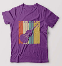 Load image into Gallery viewer, Double Bass Violin T-Shirt for Men-Purple-Ektarfa.online
