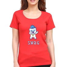Load image into Gallery viewer, Swag T-Shirt for Women-Red-Ektarfa.online
