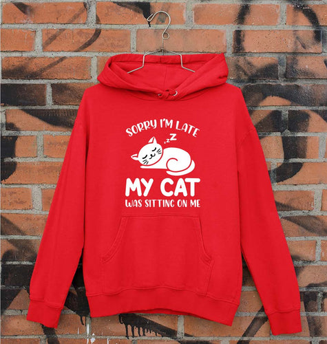 Cat Unisex Hoodie for Men/Women-Red-Ektarfa.online
