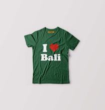 Load image into Gallery viewer, I Love Bali Kids T-Shirt for Boy/Girl-Dark Green-Ektarfa.online
