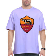 Load image into Gallery viewer, A.S. Roma Oversized T-Shirt for Men-Lavender-Ektarfa.online
