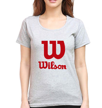 Load image into Gallery viewer, Wilson T-Shirt for Women-Grey Melange-Ektarfa.online

