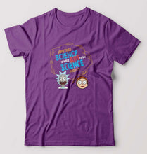 Load image into Gallery viewer, Rick and Morty T-Shirt for Men-Purple-Ektarfa.online
