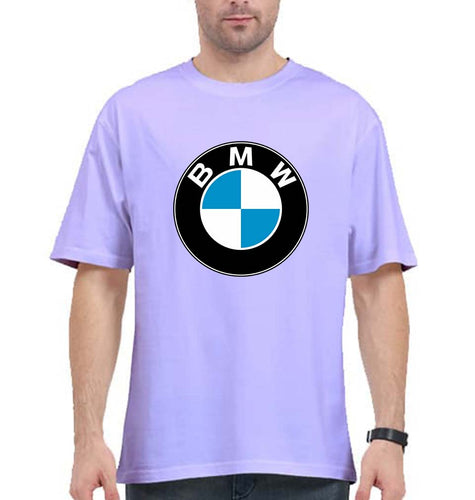 BMW Oversized T-Shirt for Men-Lavender-Ektarfa.online