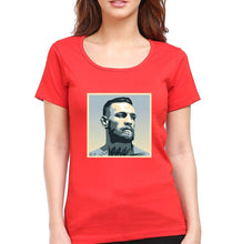 Load image into Gallery viewer, Conor McGregor UFC MMA T-Shirt for Women-Red-Ektarfa.online
