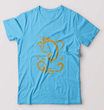 Load image into Gallery viewer, Ganpati JI(Ganesh) T-Shirt for Men-Light Blue-Ektarfa.online
