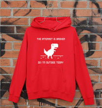 Load image into Gallery viewer, Internet Funny Unisex Hoodie for Men/Women-Red-Ektarfa.online
