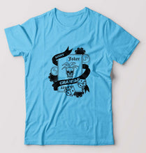Load image into Gallery viewer, Joker Card Poker T-Shirt for Men-Light Blue-Ektarfa.online
