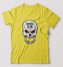 Load image into Gallery viewer, Stone Cold Steve Austin (WWE) T-Shirt for Men-Yellow-Ektarfa.online
