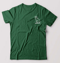 Load image into Gallery viewer, OVO Logo T-Shirt for Men-Bottle Green-Ektarfa.online
