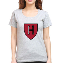Load image into Gallery viewer, Harvard T-Shirt for Women-Grey Melange-Ektarfa.online

