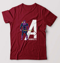 Load image into Gallery viewer, Hawkeye T-Shirt for Men-Maroon-Ektarfa.online
