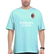 Load image into Gallery viewer, A.C. Milan 2021-22 Oversized T-Shirt for Men-Mint-Ektarfa.online

