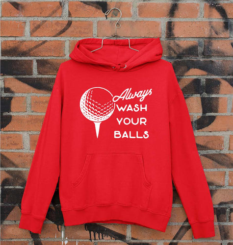 Golf Unisex Hoodie for Men/Women-Red-Ektarfa.online