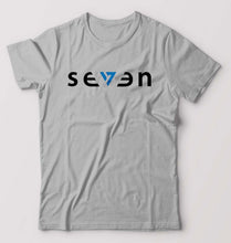 Load image into Gallery viewer, Seven MS Dhoni T-Shirt for Men-Grey Melange-Ektarfa.online
