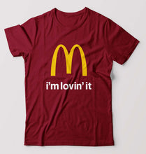 Load image into Gallery viewer, McDonald’s T-Shirt for Men-Maroon-Ektarfa.online
