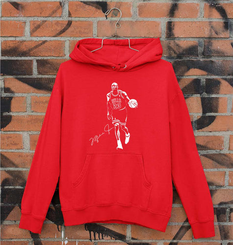 Michael Jordan Unisex Hoodie for Men/Women-Red-Ektarfa.online