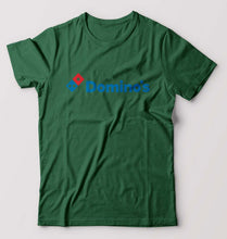 Load image into Gallery viewer, Domino&#39;s T-Shirt for Men-Bottle Green-Ektarfa.online
