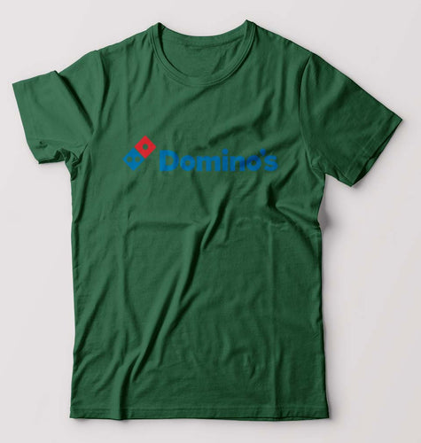 Domino's T-Shirt for Men-Bottle Green-Ektarfa.online