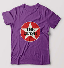 Load image into Gallery viewer, The Clash T-Shirt for Men-Purple-Ektarfa.online
