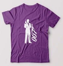 Load image into Gallery viewer, James Bond (007) T-Shirt for Men-Purple-Ektarfa.online
